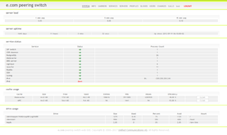 e.com peering switch system